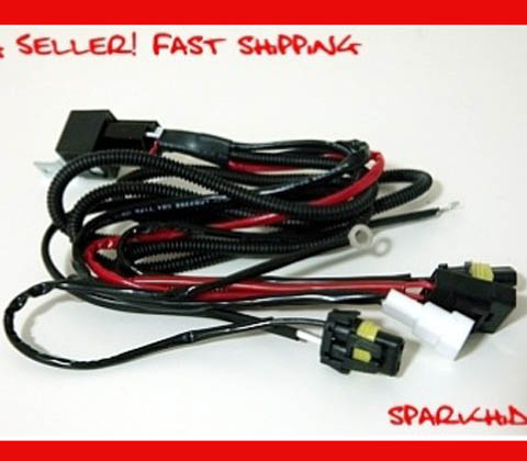 9005 9006 XENON HID RELAY WIRING HARNESS 